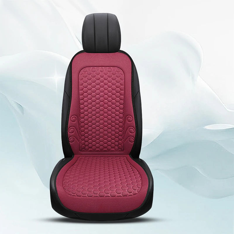 1pc Comfortable and Breathable Car Front Seat Cushion Simplicity Front Premium Covers with Non-Slip Protector Fits Most Cars