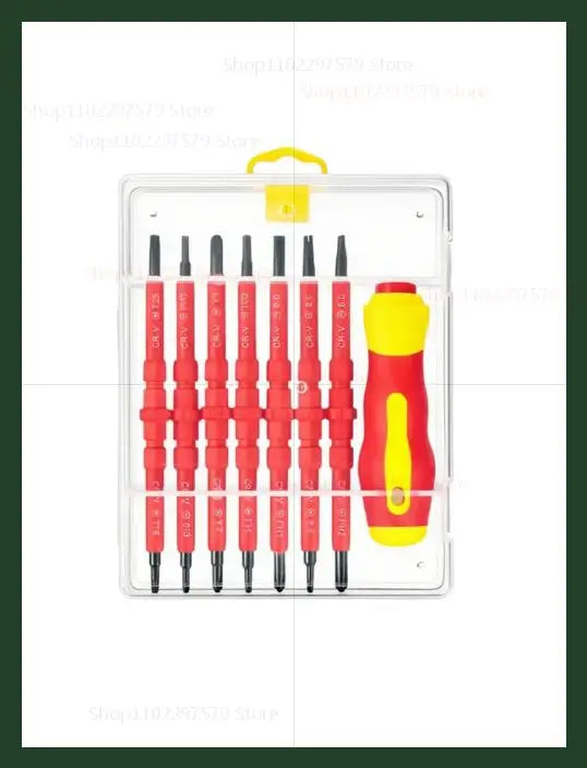 13pcs 8pcs Electrician Repair Tools Kit 1000V Insulated Screwdrivers Set with Magnetic Bits Multi-Tool for Electrical Work