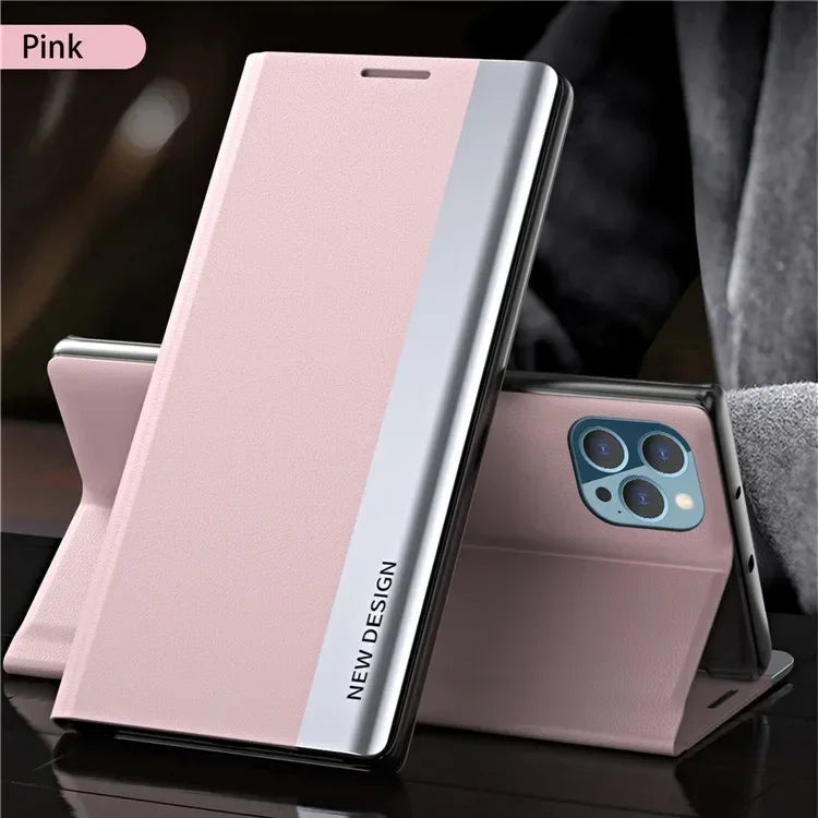 Flip Leather Case For Xiaomi Redmi Note 9S 10S 11S 12 Pro 9C 9T 10X K30S K40 Pro Luxury Ultrathin Magnetic Bracket Cover
