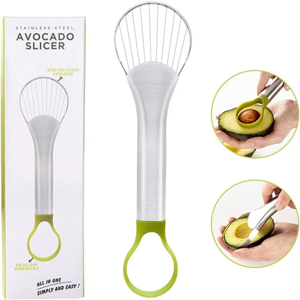 Avocado Knife, Small Tool, Beef Avocado Peeler and Slicer, Efficient Kitchen Tool, Dishwasher Safety Tool for Avocado Salad