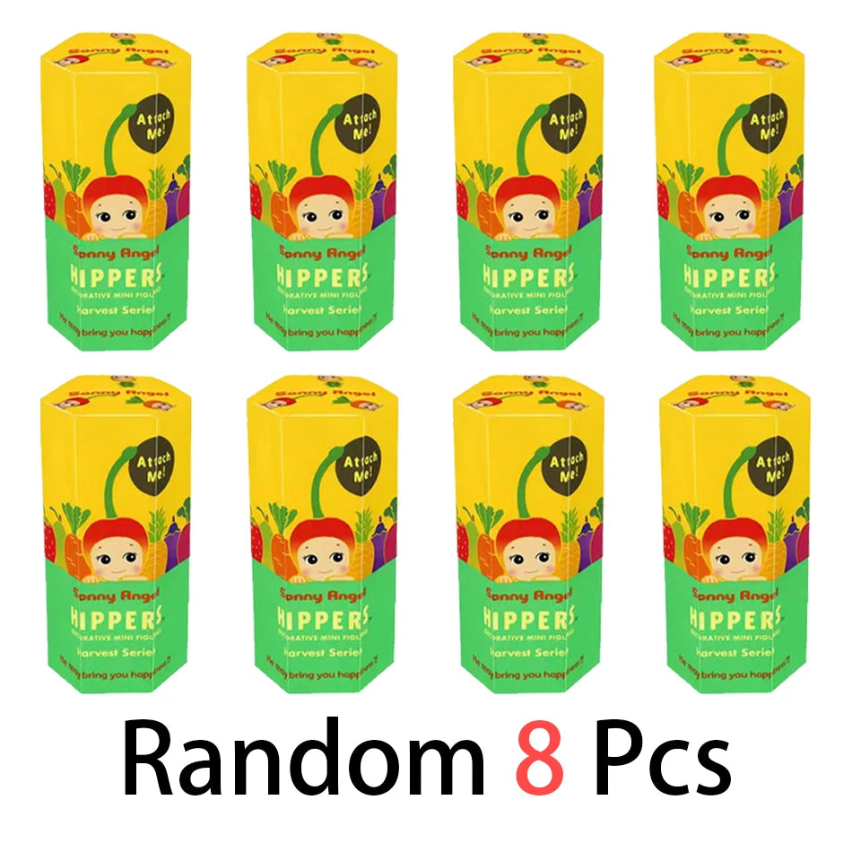 Sonny Angel In Stock Lying Down Hippers Action Figures Cute Mysterious Surprise Toy Anime Model Doll Children Christmas Gifts