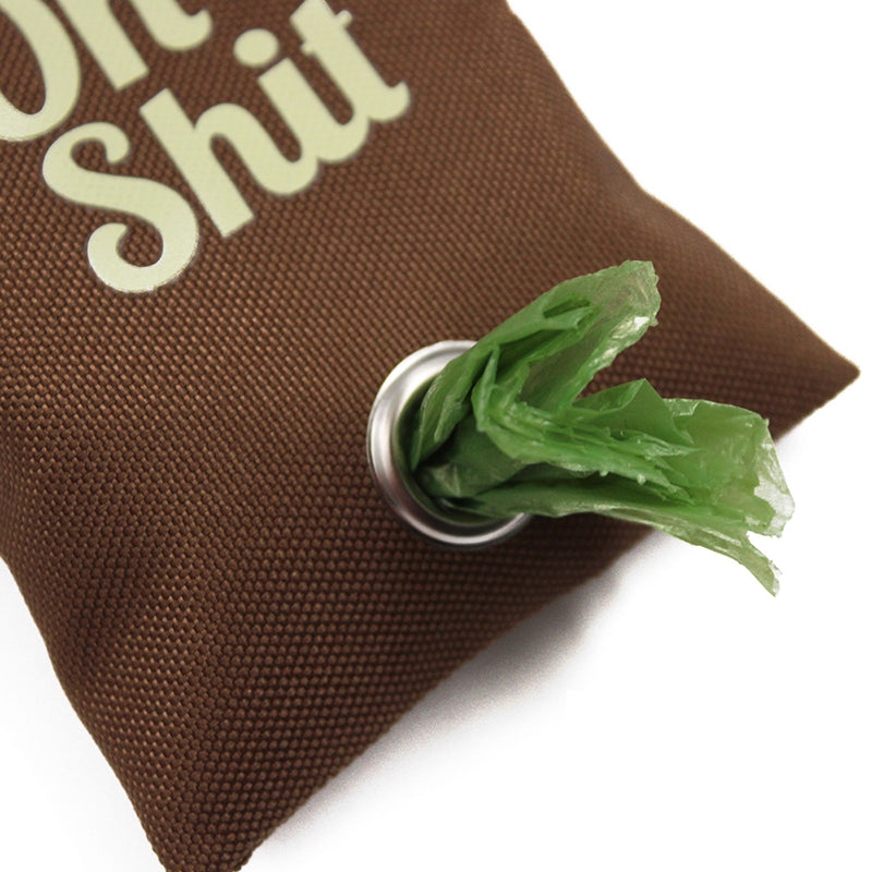 Pet Supplies Canvas Waste Bags Poop Bag Dispenser Portable Pet Poop Bag Holder Outdoor Puppy Kitten Litter Pickup Organizer
