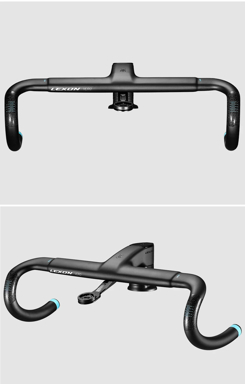 LEXON VERO Full Carbon Road Bike Handlebar Full Inner Cable Urltra-Light Bicycle Racing Handlebars Cycling Product Accessories