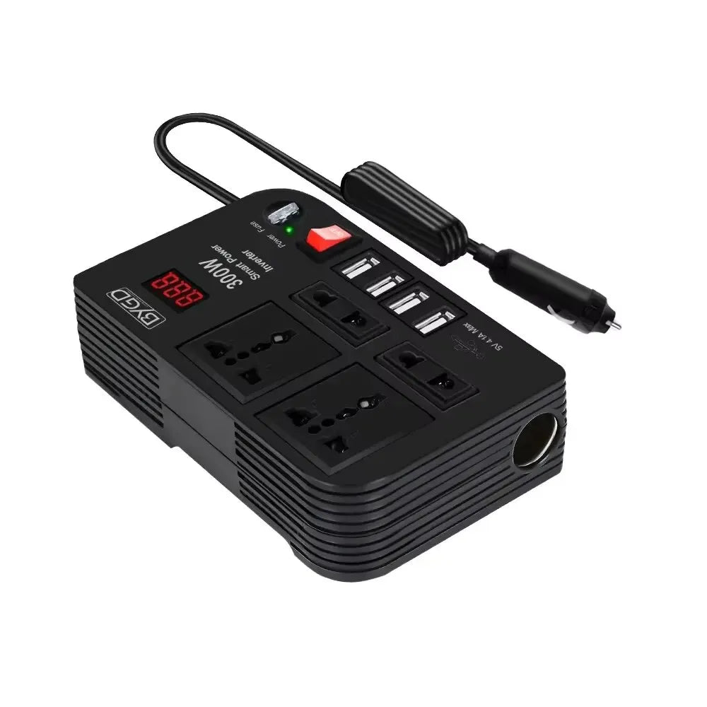 Car Inverter 300W High-power DC 12V To 220V Multi-function Home Modified Sine WaveAutomotive Power Converter power inverter