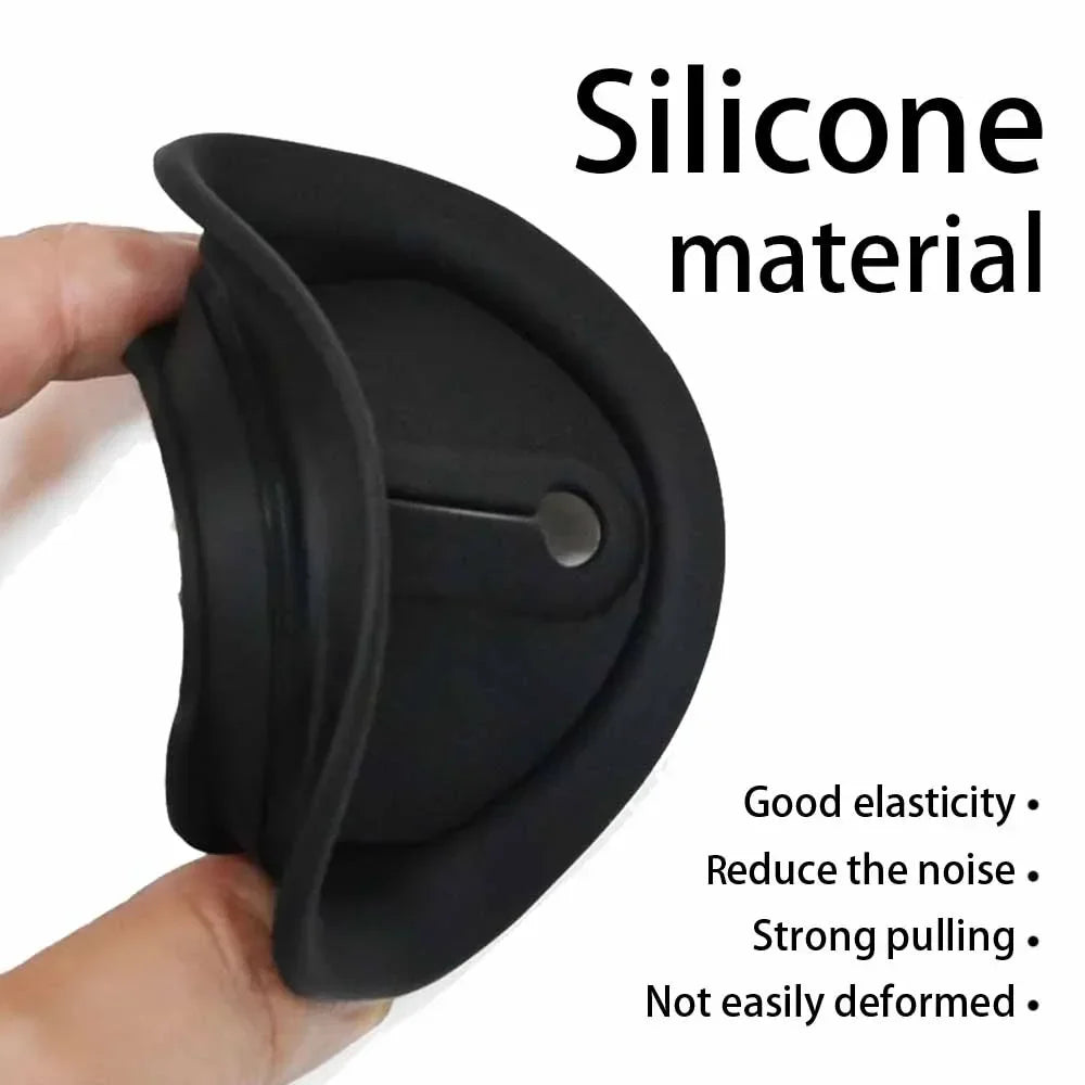 Car Door Shock Absorber Flexible Door Lock Protector Silicone Cover Car Doors Lock Buckle Mute Protective Cushion Accessories