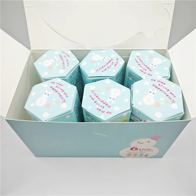New Sonny Angel Blind Box Winter Wonderland Series Mini Anime Figures Ornaments Dolls Fans Children Christmas Birthday Gift