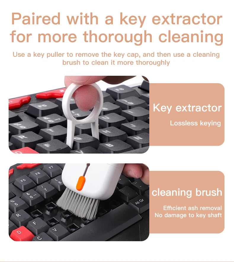 20in1 Digital cleaning kit for iPhone tablet, AirPod screen cleaner, headphone cleaning stick, computer keyboard cleaning brush