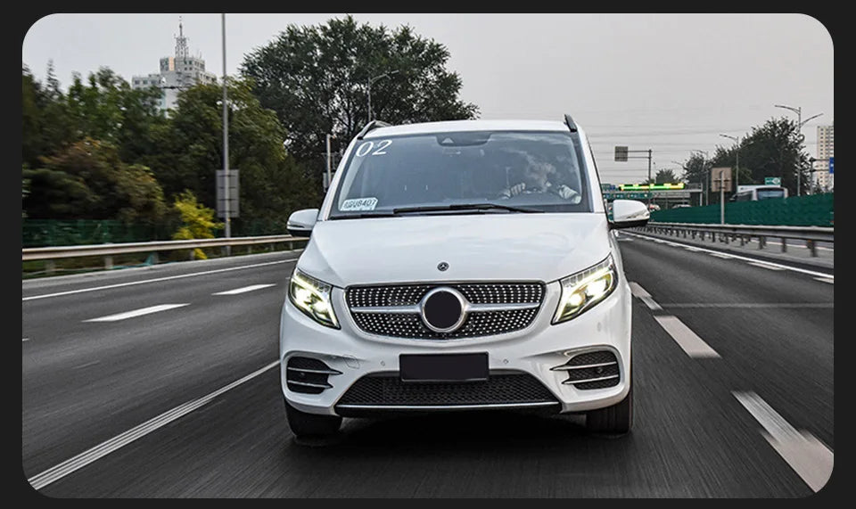 Auto Parts Headlights For Benz VITO V Class Metris 2015-2019 latest Styling LED Dual Projector Car Accesorios Modified