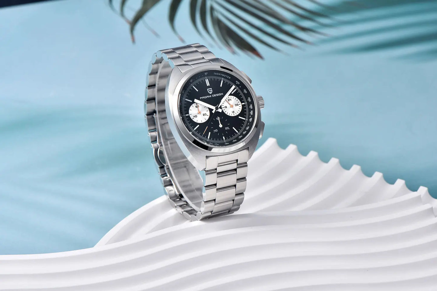 PAGANI DESIGN 2024 NEW Turtle Back Chronograph 1782 Watch for Man Fashion Men's Quartz Watch Luminous relogios masculino