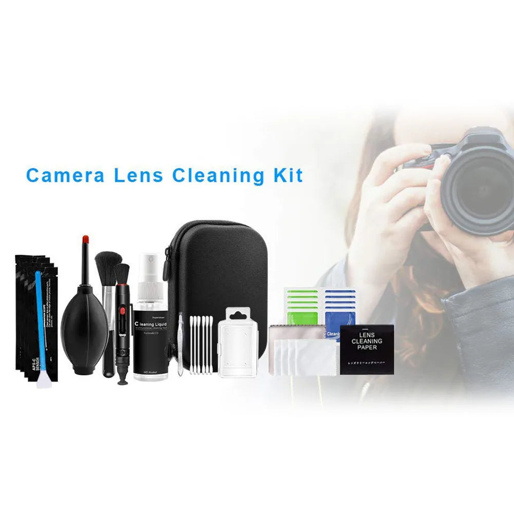 7-47PCS Camera Cleaner Kit DSLR Lens Digital Camera Sensor Cleaning Set for Sony Fujifilm Nikon Canon SLR DV Cameras Clean Kit