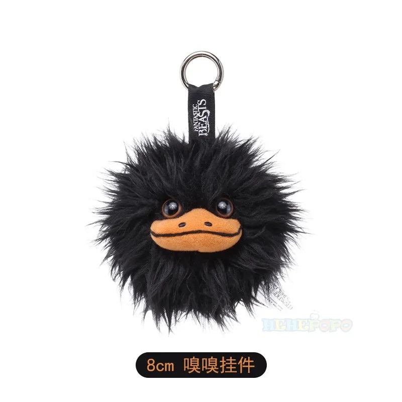 12cm Harry Potter Plush Hanging Purses Hedwig Cartoon Peripheral Branch Hat Pendant Fantastic Beasts Wherever Keychain