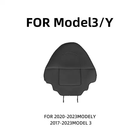 Car Seatback Protector for Tesla Model Y Model 3 Seat Back Protective Child Anti-Kick Mats Black Leather Interior Accessories