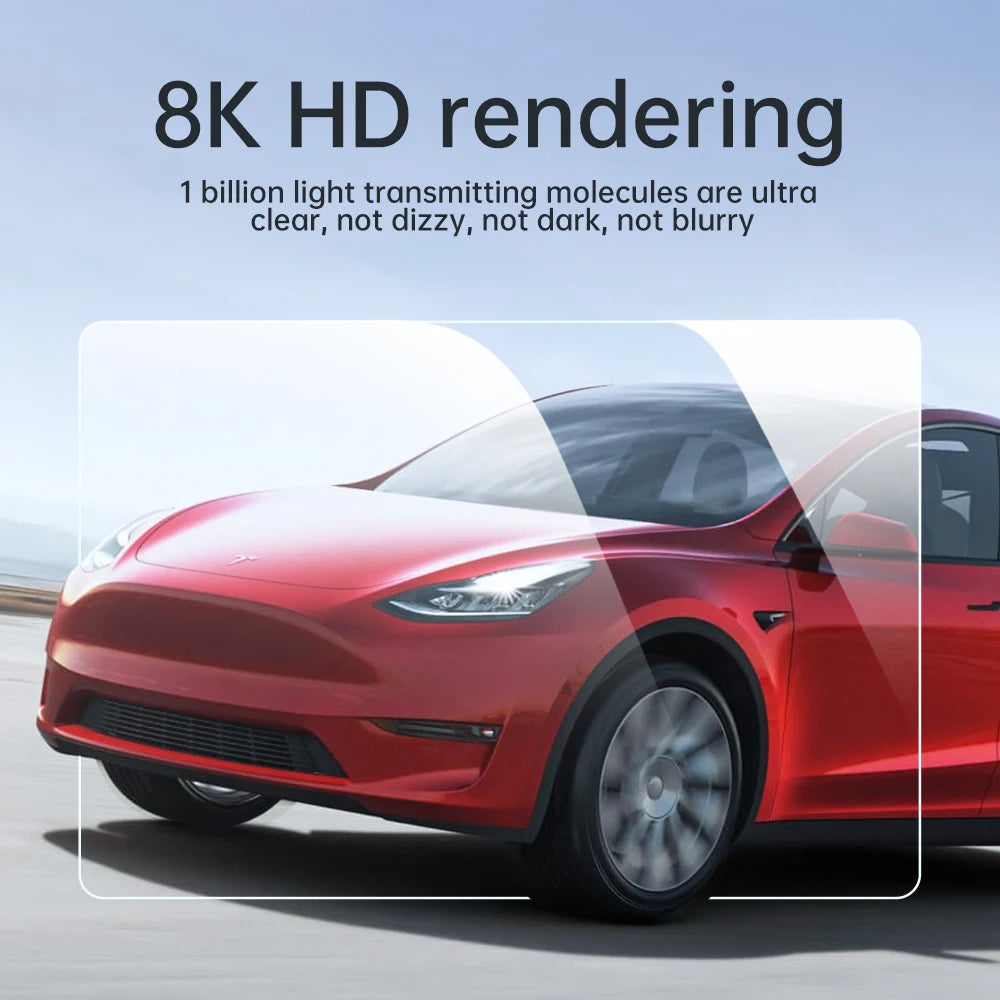 YZ Tempered Glass Screen Protector For Tesla Model 3 Y X 2023 2022 2021 Center Control Accessorie Tesla HD Film Protection
