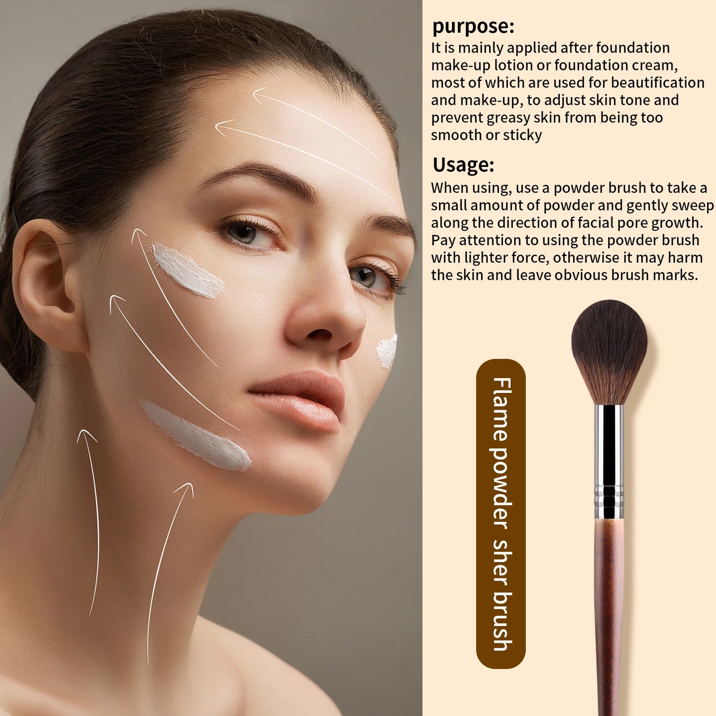 5pcs Natural Makeup Brushes Set Eyeshadow Make Up Brush Kit for Blending maquillage makeup brush