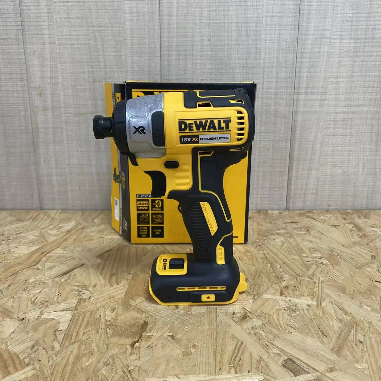 Original DEWALT 18V DCF887 electric screwdriver 20V brushless impact screwdriver 205Nm only for the body