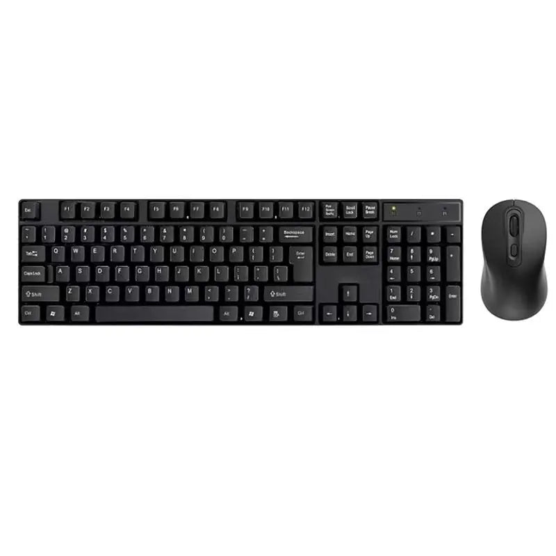 2.4G Wireless Keyboard Mouse Set 104 Keys Standard Keyboard Gaming Keyboard Mouse Kit Keyboard For Laptop Tablet PC Accessories