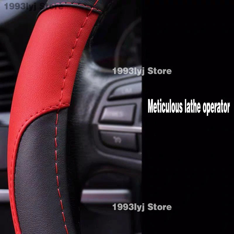 For Chery Jetour Dashing 2022 2023 2024 Steering Wheel Cover Breathable Anti Slip PU Leather Car Accessories