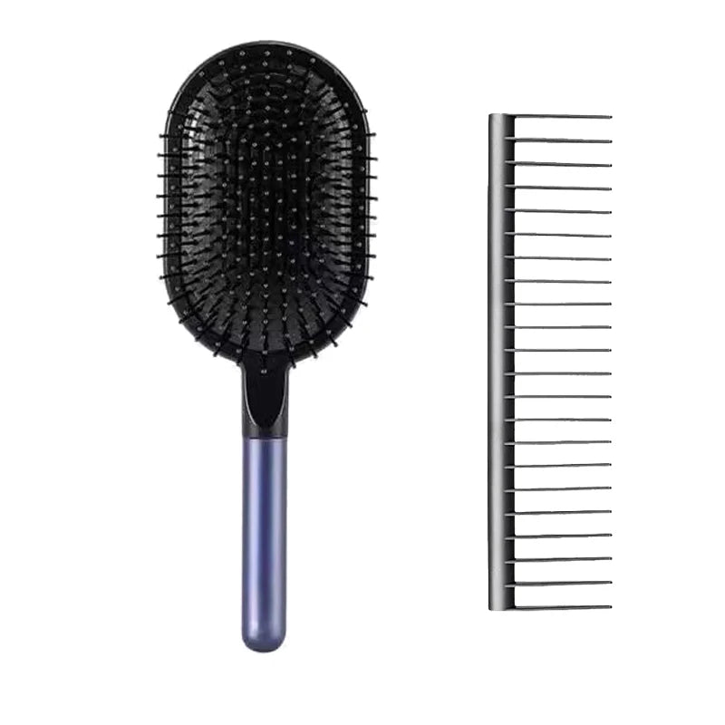 New For Airbag Comb+Wide Tooth Comb+Cylinder Comb Massage Airbag Hairbrush Hairdressing Curly Styling Set Kit