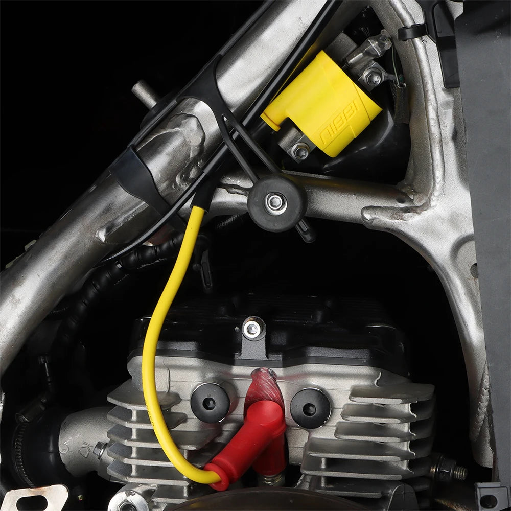 NIBBI 2T/4T Universal Motorcycle Ignition Coil Motocross Racing Coil for Honda ATV Scooter Yamaha Ktm Engine Ignition Parts