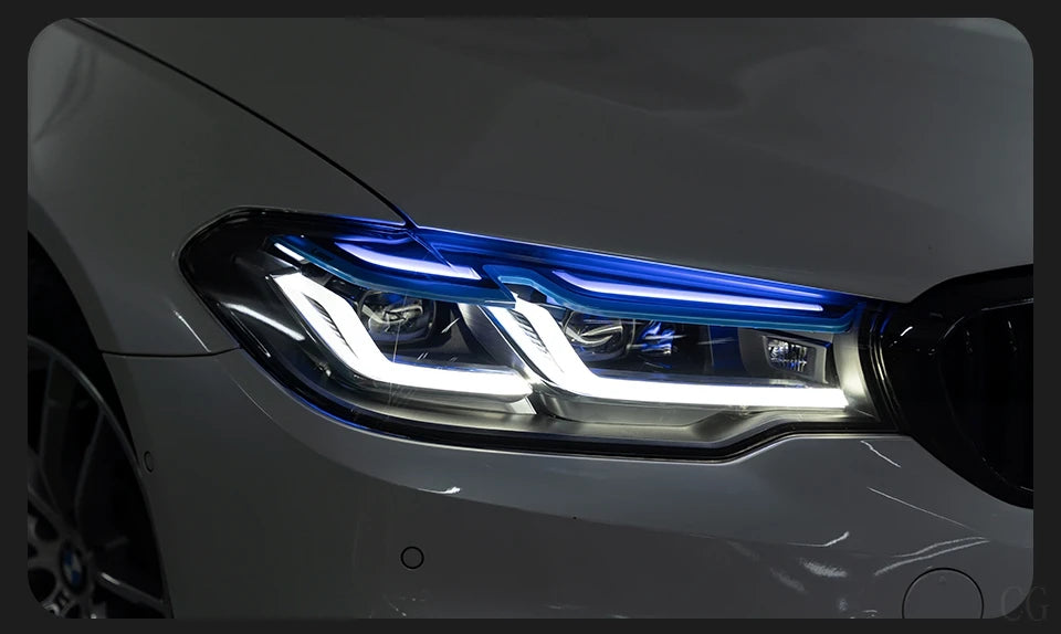 Car Styling Head Lamp for BMW 5 Series G30 Headlights 2017-2021 Headlight LED DRL Signal Projector Lens Automotive Accessories