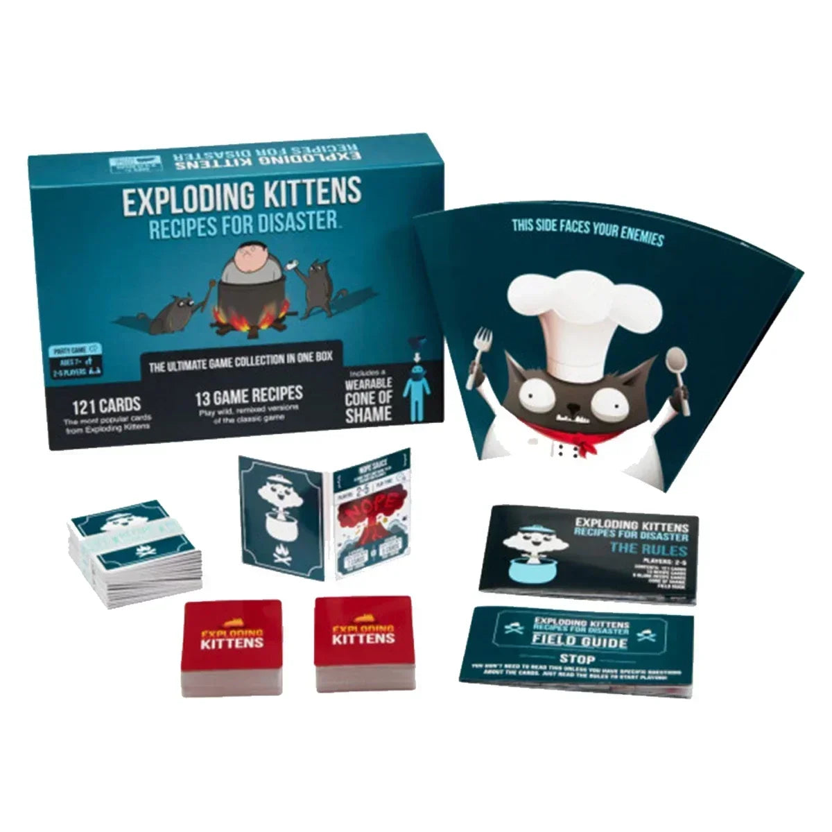 Exploding Kittens Recipes For Disaster Card Game Board games