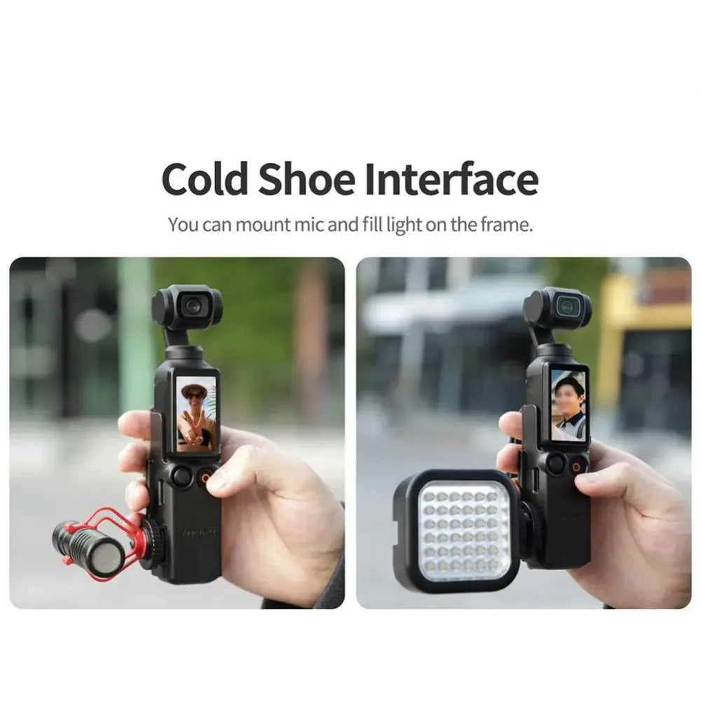 Extension Handle Portable Camera Mount Expansion Adapter Action Camera Fixed Frame Accessories Compatible For DJI OSMO Pocket 3