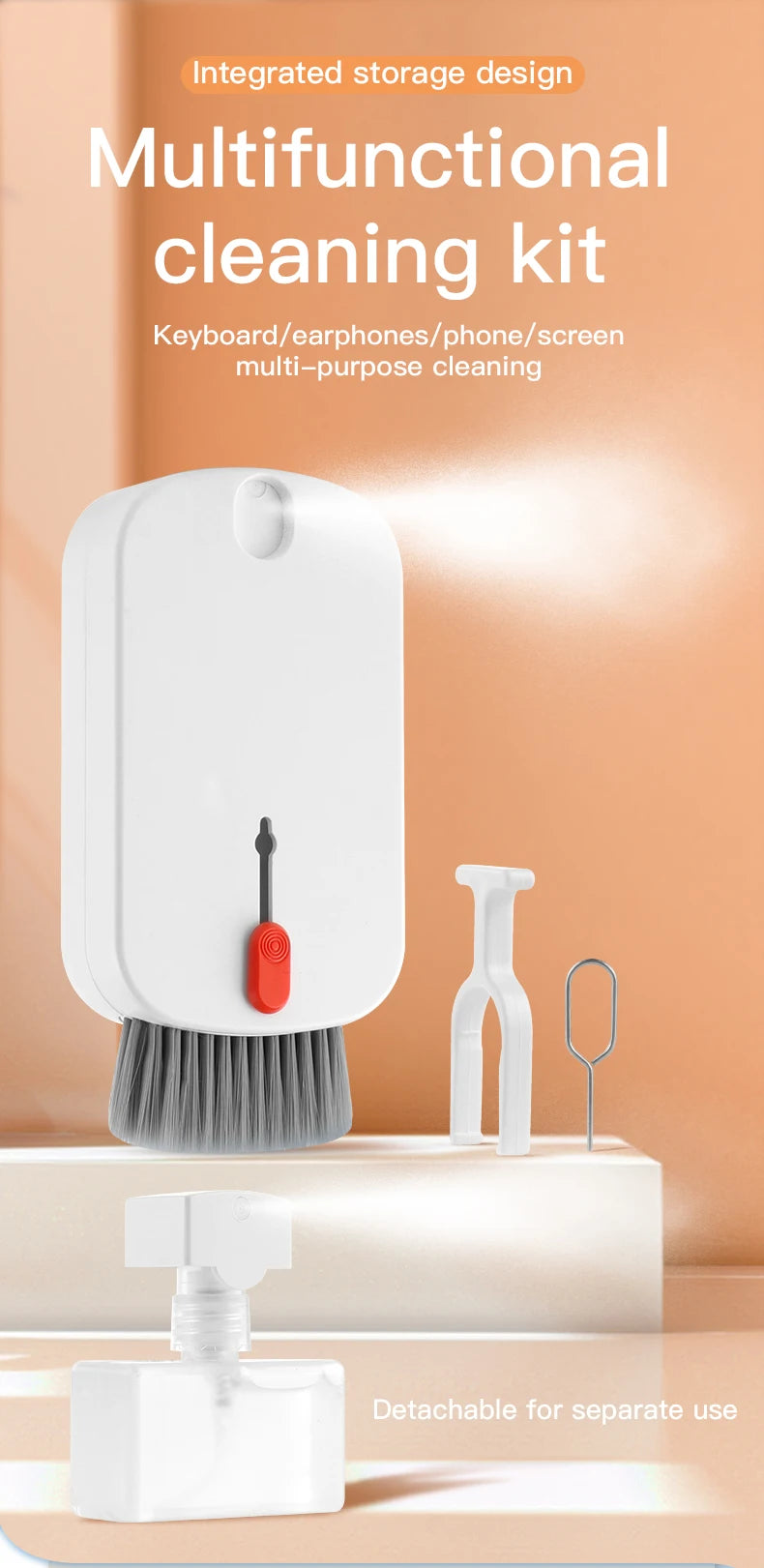 20in1 Digital cleaning kit for iPhone tablet, AirPod screen cleaner, headphone cleaning stick, computer keyboard cleaning brush