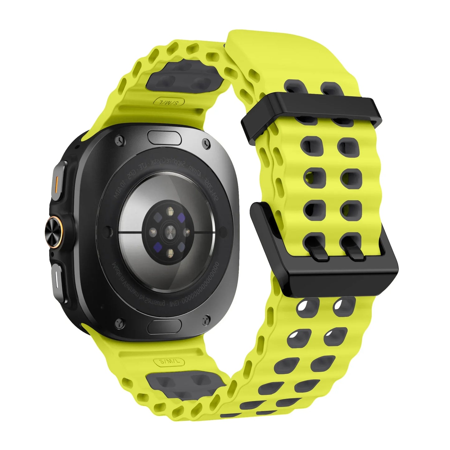 Ocean Strap for Samsung Galaxy Watch Ultra 2025 Sports Silicone Band for Galaxy Watch 8-7 Ultra 47mm Official Original Wristband