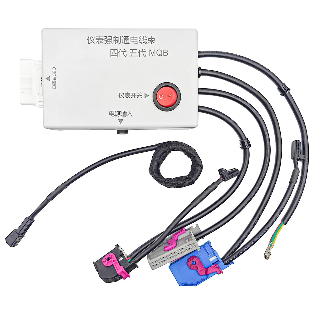Upgraded III MQB Cluster 12V-14V Power Cable Test Platform For Volkswagen Audi instrument panel Startup Repair Light Test