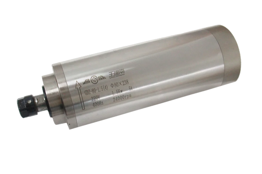 HotGDZ80-1.5 1500W CNC Machine Tool Spindle Easy to Install and Water Cooled