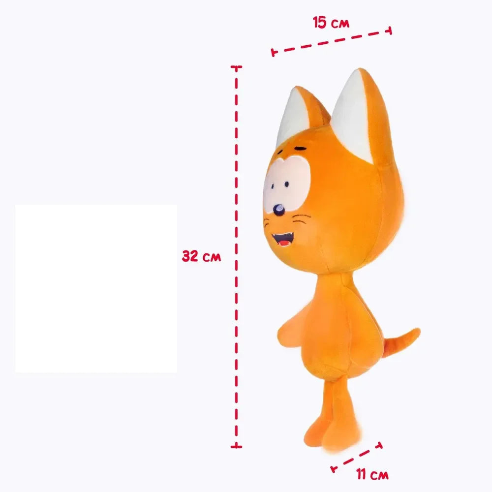 New Kote Kitty Little Cat Coffee Doll Children's Doll Plush Doll Cartoon Anime