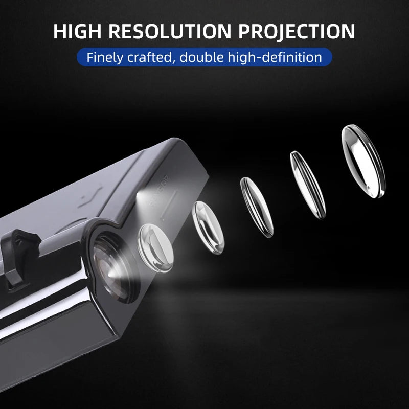 1/2Pcs Car HD Projector Lamp Car Door Wireless Welcome Light LED Decoration For Hyundai Elantra Creta IX35 SANTAFE SONATA ACCENT