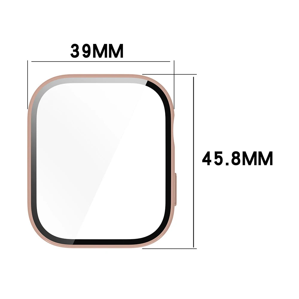 Case+Glass Screen Protector Cases for Huawei Watch Fit 3 All Around Anti-scratch Bumpers Cover for Huawei Fit 3 Accessories
