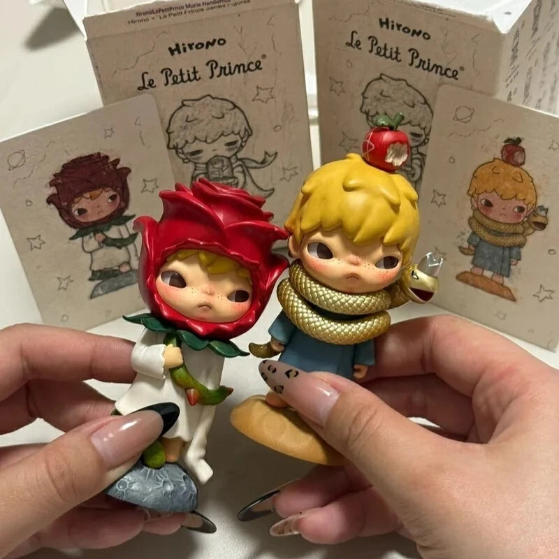 Original Pop Mart Hirono Ono Blind Box Hirono X Le Petit Series Mysterious Box Little Co Branded Decor Figurine Cute Toys Gift