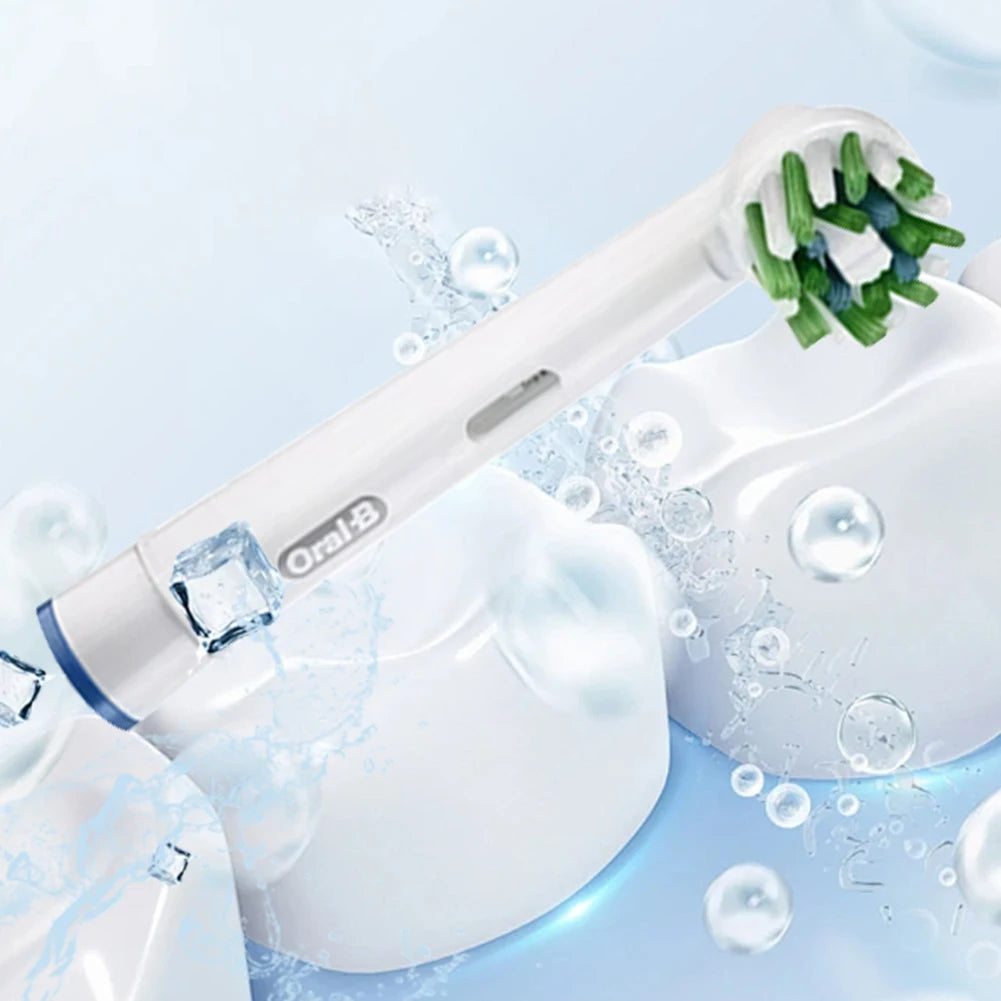 Original Oral B EB50 Brush Heads Cross Action 16 Degree Angle Spare Dental Nozzles for Electric Toothbrush D12/D16/DB4010/DB4510