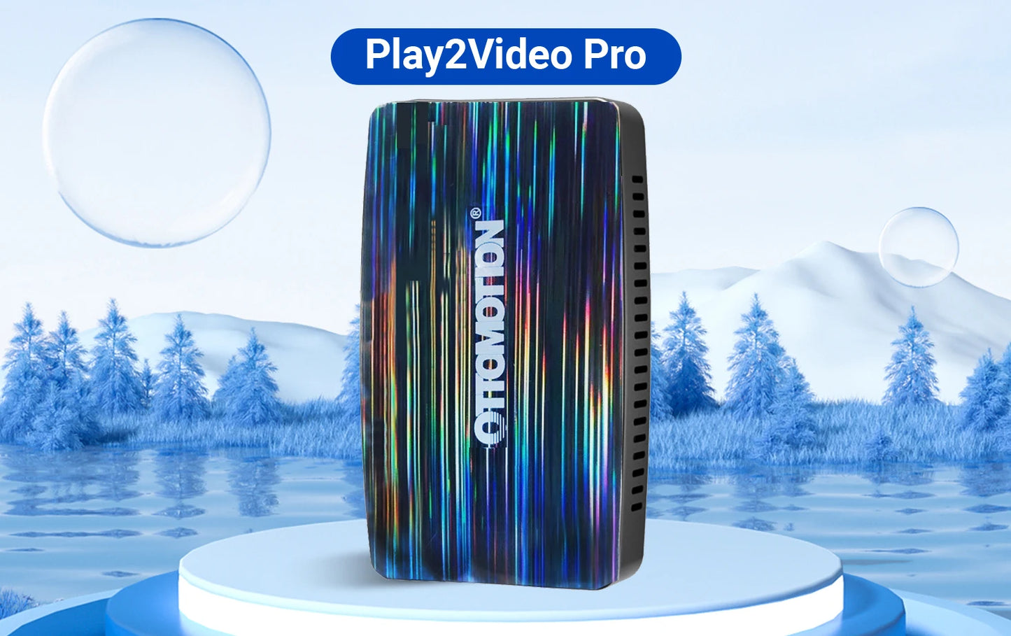 OTTOMOTION Play2 Video Pro Wireless CarPlay Android Auto Adapter Built in Youtube Netflix IPTV Video Box for Car Accessories