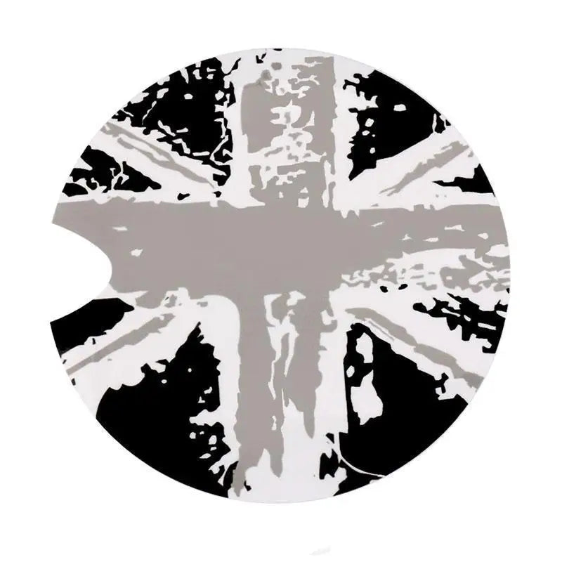 Gas Fuel Tank Cap Stickers Cover Car Sticker Decals for Car Mini Cooper Clumban F55 F56 R55 R56 R60 R61 Car Styling 11CM