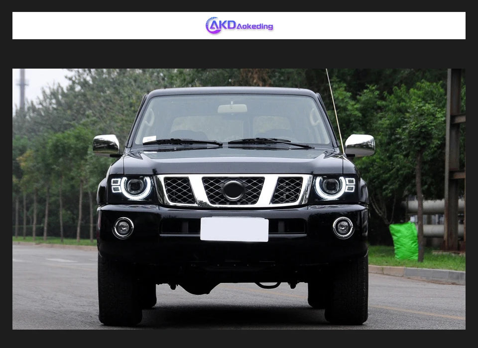 Car Lights for Nissan Patrol Y61 LED Headlight 2005-2022 Head Lamp Drl Dynamic Signal Projector Lens Automotive Accessories