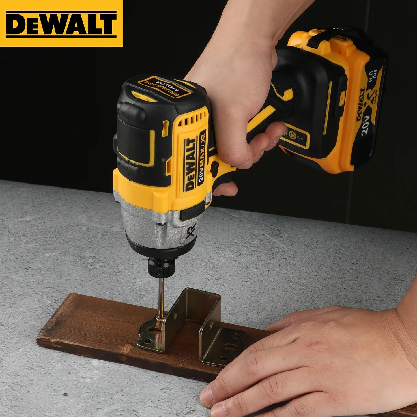 DeWalt DCF887 Cordless Screwdriver Brushless 205N.m Electric Impact Driver Electric Impact Drill For Dewalt 20V Battery