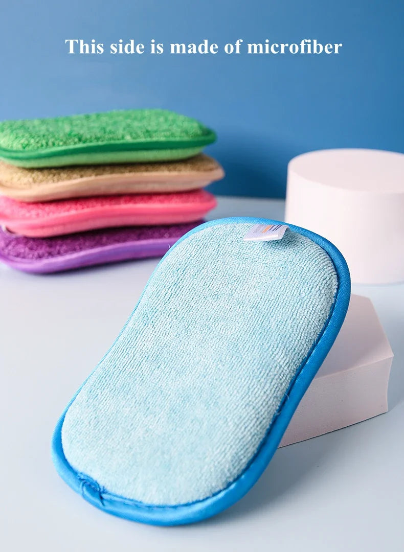 5/10/20PCS Reusable Washable Sponges Magic Sponge Eraser Kitchen Sponge Cleaning Product Gadgets Tools Kitchen Tools Accessories