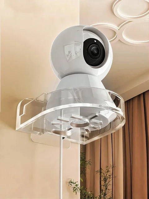 Wall Mounted Camera Bracket Adhesive, No Drilling, Household Indoor Storage, Fixed Monitoring Rack, Tray, Item Storage Wholesale