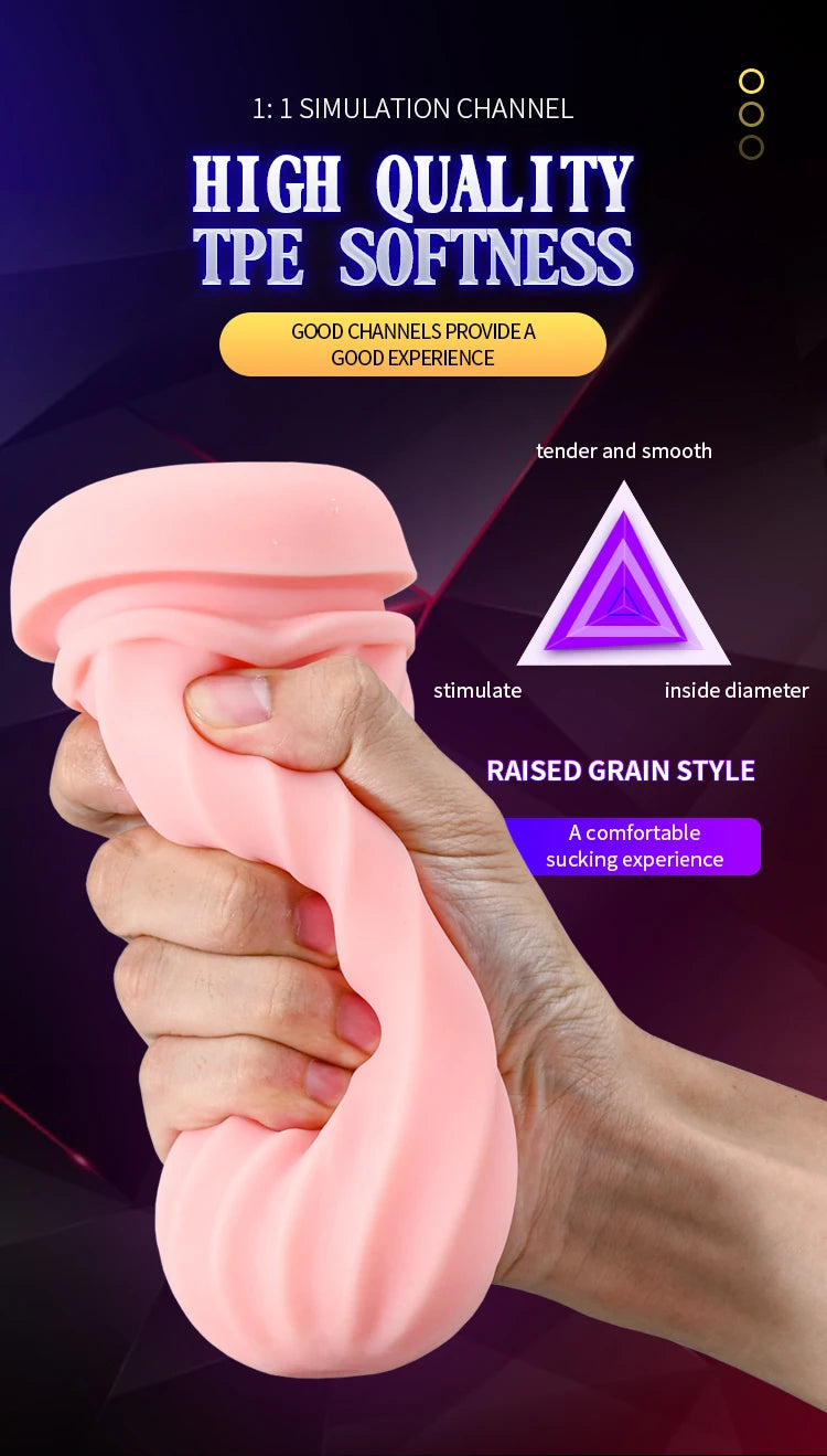 Adult Products Men's Automatic Airplane Cup Sucking Telescopic Intelligent Sound Heating Simulation Channel Sex Masturbation