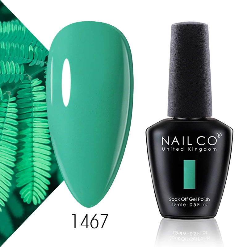 NAILCO 15ml Hema Free TPO Free Top Coat And Base Coat Art Design Gel Nail Polish Top Base Coat UV LED Soak Off Gel Nail Varnish