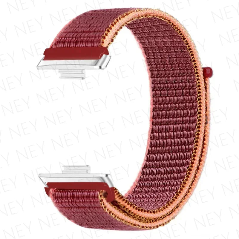 Nylon loop band For huawei watch fit 3 strap smart wristband breathable Sport Watchbands bracelet correa huawei fit3 Accessories