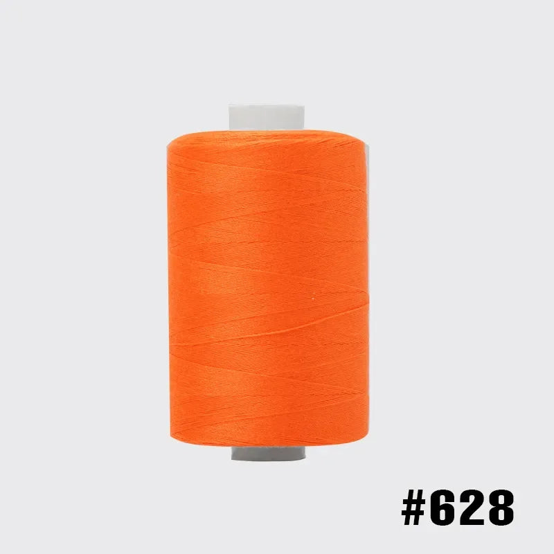 1 Roll 1000 Yards Colored Thread For Household Sewing, Fluorescent Color Series, Multifunctional Polyester 402 Sewing Thread