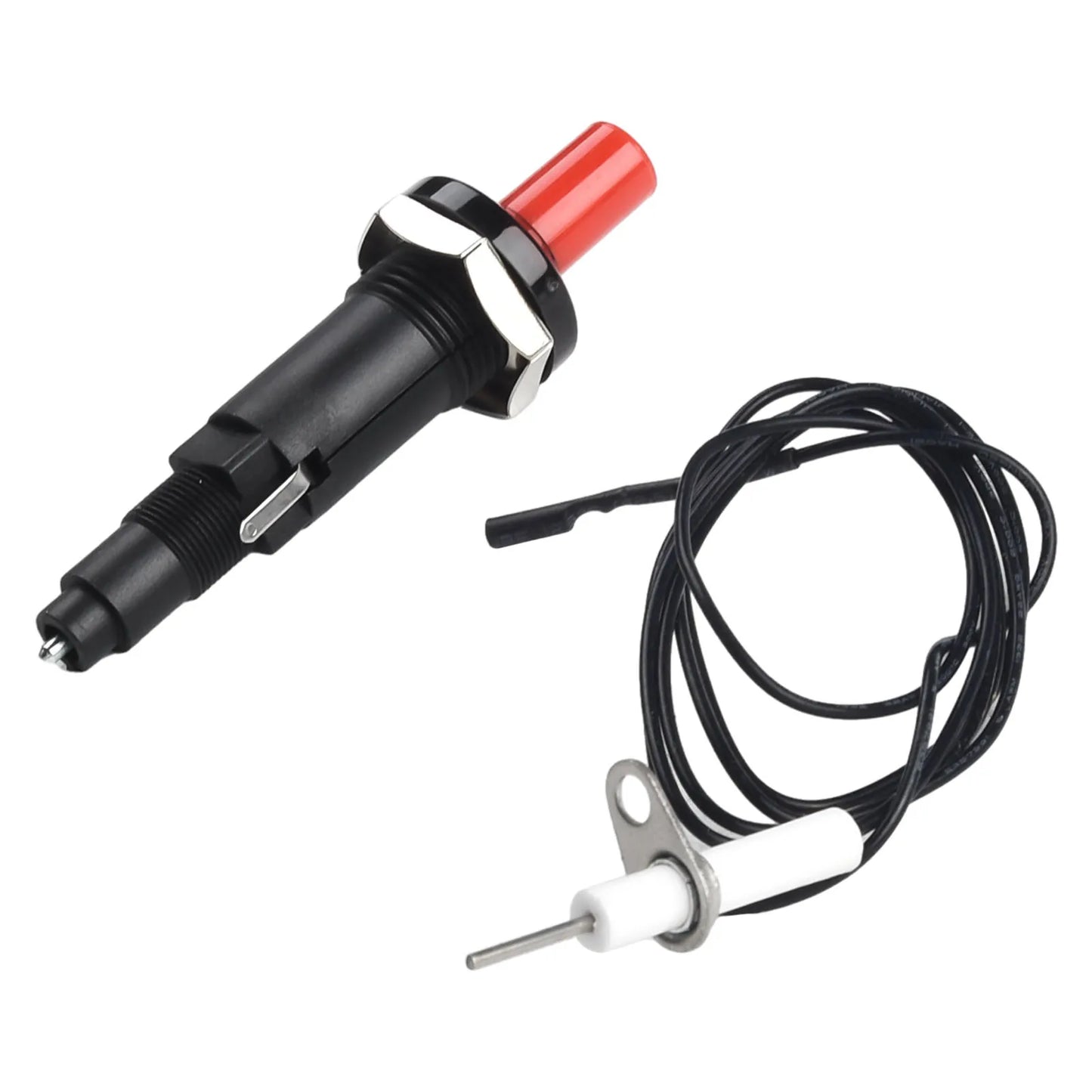Outdoor Stove Electric Igniter Push Button Piezo Ignitor With Cable Spark Ignition Kit Portable BBQ Kitchen Lighters Home Appli