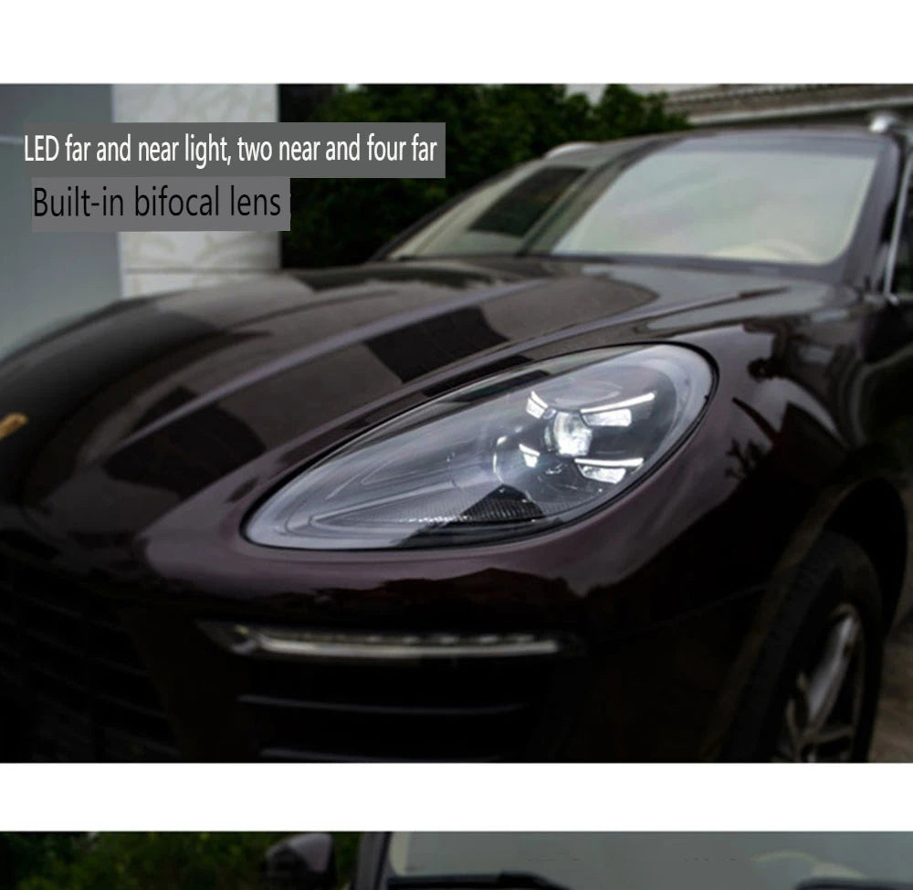 Car Light LED Headlights for Porsche Macan 2014 2015 2016 2017 2018 2019-2022 Headlamp Assembly DRL Turn Signal Car Accessories