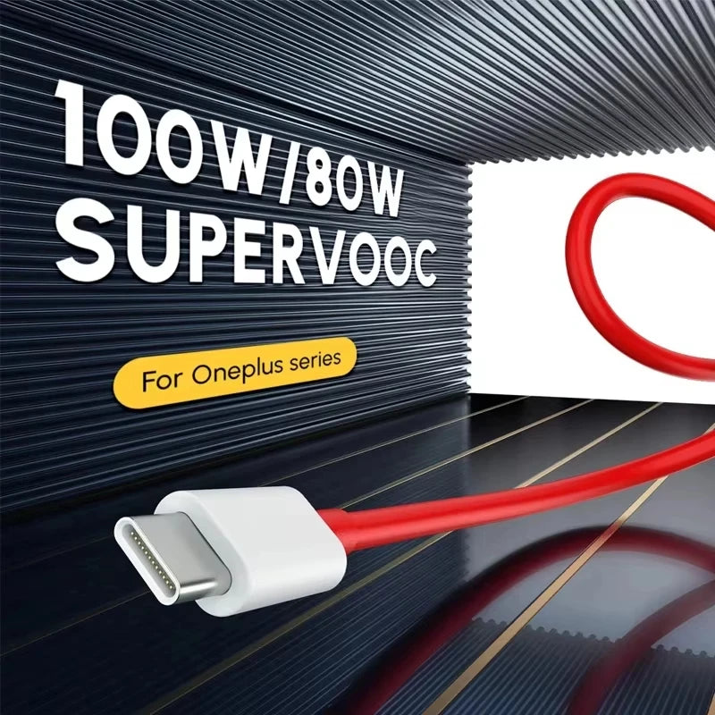 PD 65W For Oneplus USB Type C to Type C Super Fast Charging Data Cable For 13 12 11 10 Pro 9 10T 9R 8T 8 7 5A Quick Charger Wire