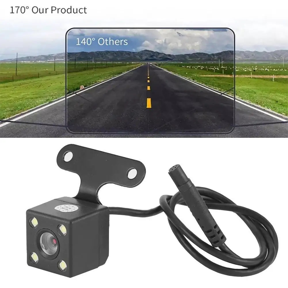 HD Car Rear View Camera 5 Pin Night Vision Reversing Auto Parking Camera Waterproof 4 LED Video Camera For Car Accessories