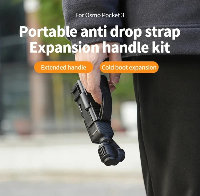 Extension Handle Portable Camera Mount Expansion Adapter Action Camera Fixed Frame Accessories Compatible For DJI OSMO Pocket 3